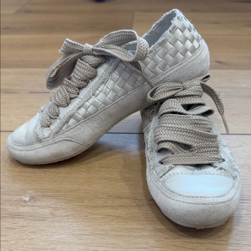 Pedro Garcia Satin Woven Sneakers